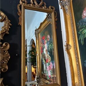 Vintage Gold Mirror